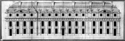 Facade of Chateau of Vaux-Le-Vicomte, 1656-1661-Louis Le Vau-Framed Giclee Print