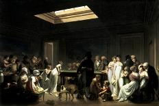 A Game of Billiards-Louis-Leopold Boilly-Art Print