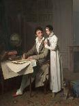 Meeting Of-Louis-Léopold Boilly-Framed Giclee Print