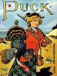 Thanksgiving Puck 1916-Louis M. Glackens-Mounted Art Print