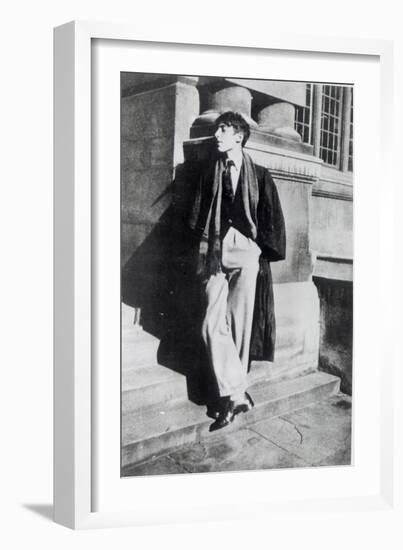 Louis Macneice During His Time at Oxford, 1926-30-English Photographer-Framed Giclee Print