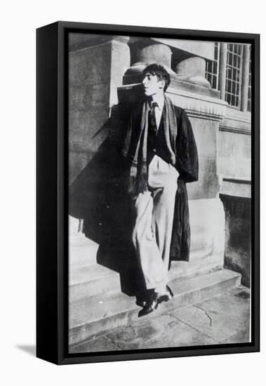 Louis Macneice During His Time at Oxford, 1926-30-English Photographer-Framed Premier Image Canvas