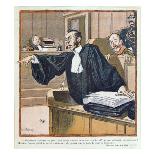 A Lawyer Addressing the Jury, 1900-Louis Malteste-Framed Giclee Print