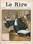 A Lawyer Addressing the Jury, 1900-Louis Malteste-Giclee Print