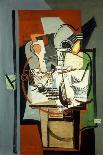 Still Life in Front of Balcony; Nature Morte Devant Le Balcon, 1929-Louis Marcoussis-Framed Giclee Print