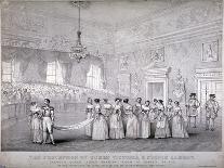 Wedding of Queen Victoria and Prince Albert, St James's Palace, Westminster, London, 1840-Louis Maria Lefevre-Giclee Print