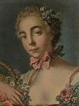 'La Tete De Flore (Madame Deshayes)', 1769, (1913)-Louis Marin Bonnet-Framed Giclee Print