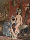 'Le Bain', (The Bath), c1765-1790, (1913)-Louis Marin Bonnet-Framed Giclee Print