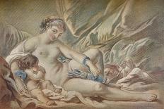 Venus and Cupid, 18th century, (1919)-Louis Marin Bonnet-Framed Giclee Print