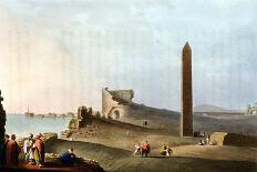 Obelisks at Alexandria Called Cleopatra's Needles, 1802-Louis Mayer-Giclee Print