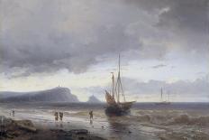 Storm in the Strait of Dover-Louis Meijer-Framed Art Print