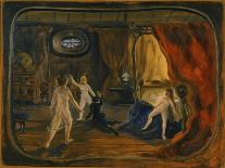 Jealousy, C.1915 (Oil on Cardboard)-Louis Michel Eilshemius-Giclee Print