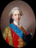 Portrait of Louis XV in His Royal Costume-Louis Michel Van Loo-Giclee Print