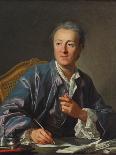 Portrait of Denis Diderot, 1767-Louis Michel Van Loo-Art Print