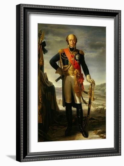 Louis Nicolas Davout, Duke of Auerstaedt, 1852-Tito Marzocchi de Bellucci-Framed Art Print