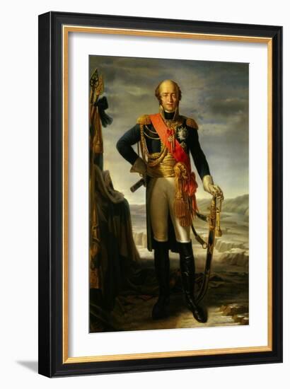 Louis Nicolas Davout, Duke of Auerstaedt, 1852-Tito Marzocchi de Bellucci-Framed Art Print