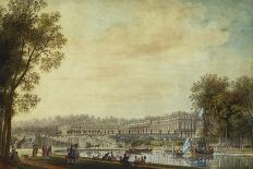 The Port au Ble and the Pont Notre-Dame, 1782-Louis-Nicolas de Lespinasse-Framed Giclee Print