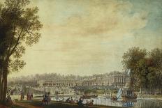 The Port au Ble and the Pont Notre-Dame, 1782-Louis-Nicolas de Lespinasse-Framed Giclee Print