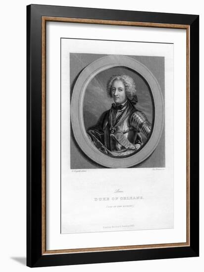 Louis of Bourbon, Duke of Orleans-J Brown-Framed Giclee Print