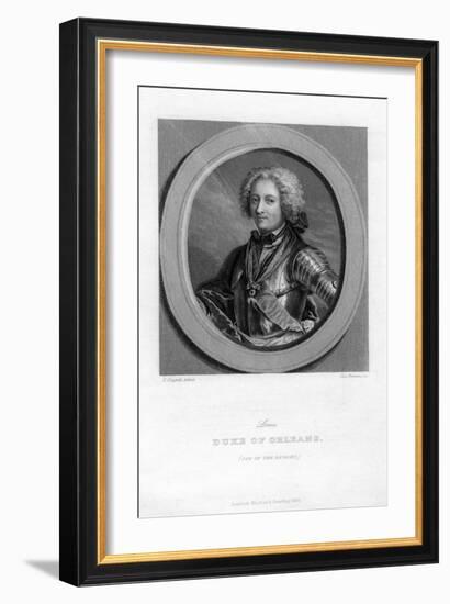 Louis of Bourbon, Duke of Orleans-J Brown-Framed Giclee Print