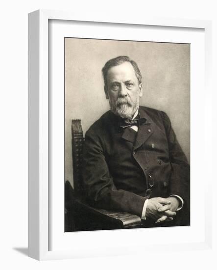 Louis Pasteur (1822-1895)-Gaspard Felix Tournachon Nadar-Framed Photographic Print