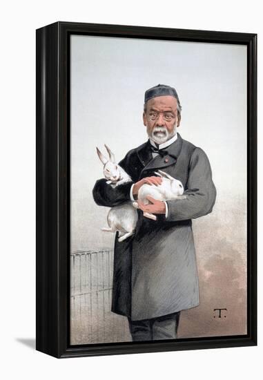 Louis Pasteur (1822-1895)-Theobald Chartran-Framed Premier Image Canvas