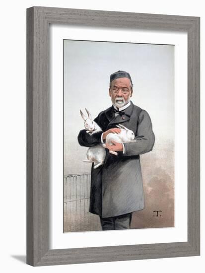 Louis Pasteur (1822-1895)-Theobald Chartran-Framed Giclee Print