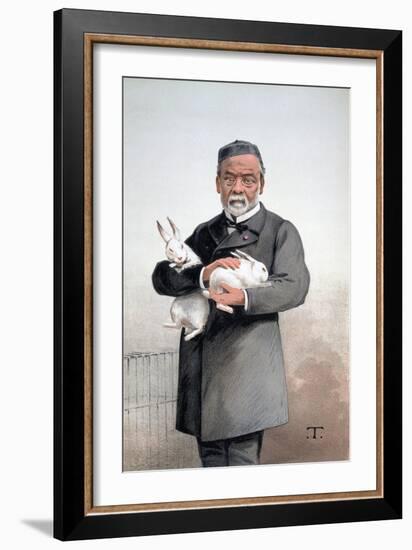 Louis Pasteur (1822-1895)-Theobald Chartran-Framed Giclee Print