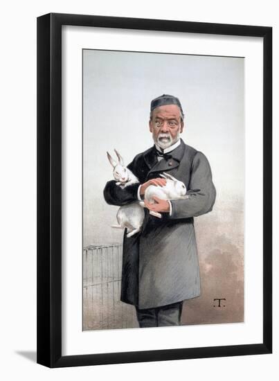 Louis Pasteur (1822-1895)-Theobald Chartran-Framed Giclee Print