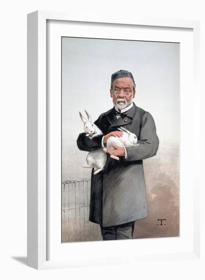 Louis Pasteur (1822-1895)-Theobald Chartran-Framed Giclee Print