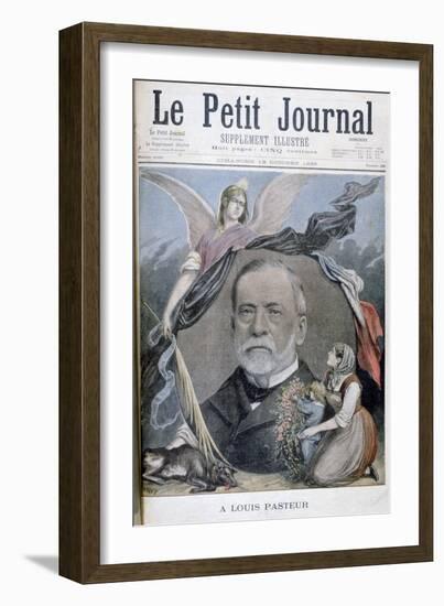 Louis Pasteur, French Chemist, 1895-Henri Meyer-Framed Giclee Print