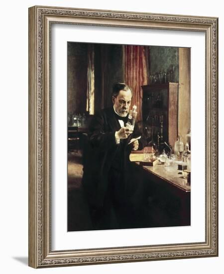 Louis Pasteur-Albert Edelfelt-Framed Art Print