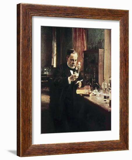 Louis Pasteur-Albert Edelfelt-Framed Art Print