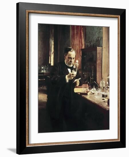 Louis Pasteur-Albert Edelfelt-Framed Art Print