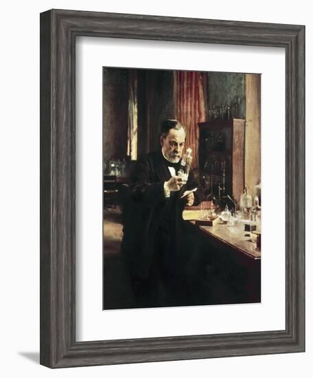 Louis Pasteur-Albert Edelfelt-Framed Art Print