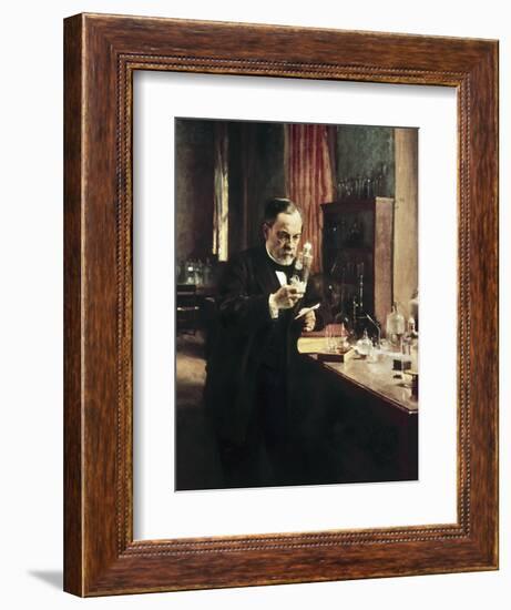 Louis Pasteur-Albert Edelfelt-Framed Art Print