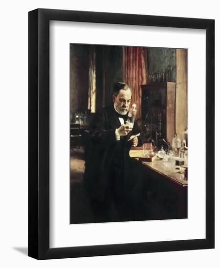Louis Pasteur-Albert Edelfelt-Framed Art Print