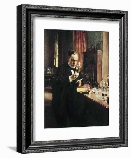 Louis Pasteur-Albert Edelfelt-Framed Art Print