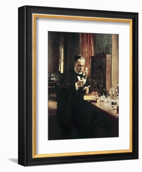 Louis Pasteur-Albert Edelfelt-Framed Art Print