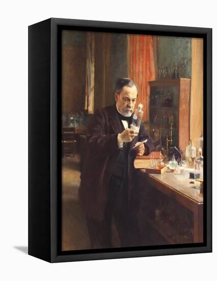 Louis Pasteur-Albert Gustaf Aristides Edelfelt-Framed Premier Image Canvas