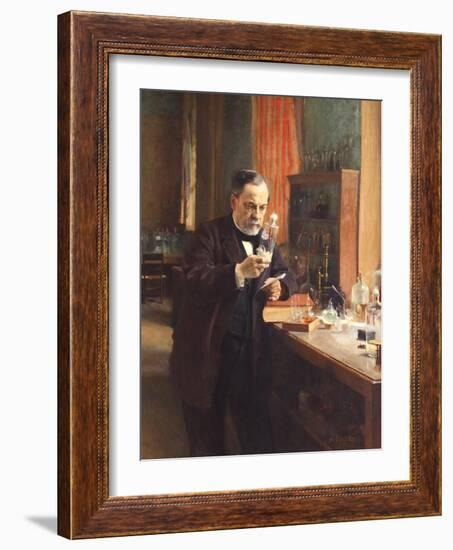 Louis Pasteur-Albert Gustaf Aristides Edelfelt-Framed Giclee Print