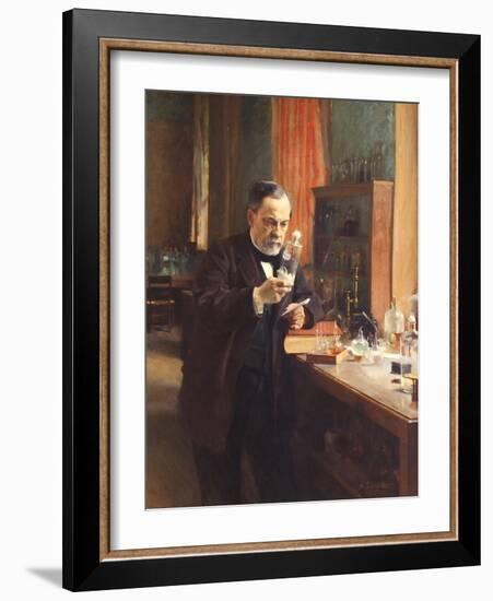 Louis Pasteur-Albert Gustaf Aristides Edelfelt-Framed Giclee Print