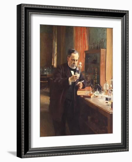 Louis Pasteur-Albert Gustaf Aristides Edelfelt-Framed Giclee Print