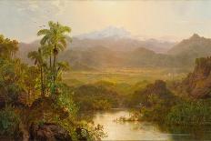 Landscape in Ecuador, 1859-Louis Remy Mignot-Giclee Print