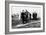 Louis Renault (To the Lef) and Edouard Michelin at the French Grand Prix, Dieppe, 1908-null-Framed Photographic Print