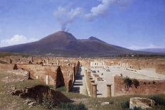 Vesuvius from Pompei-Louis Spangenberg-Giclee Print