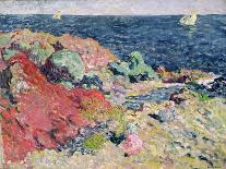 The Red Rocks at Antheor, 1901 (Oil on Canvas)-Louis Valtat-Giclee Print