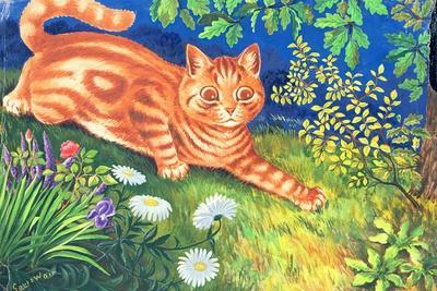 louis wain Art Print by ZIDI