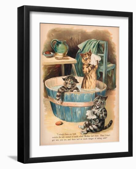 Louis Wain Cats-Louis Wain-Framed Giclee Print