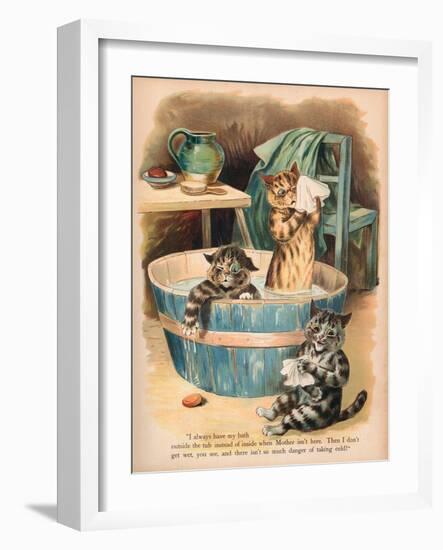 Louis Wain Cats-Louis Wain-Framed Giclee Print